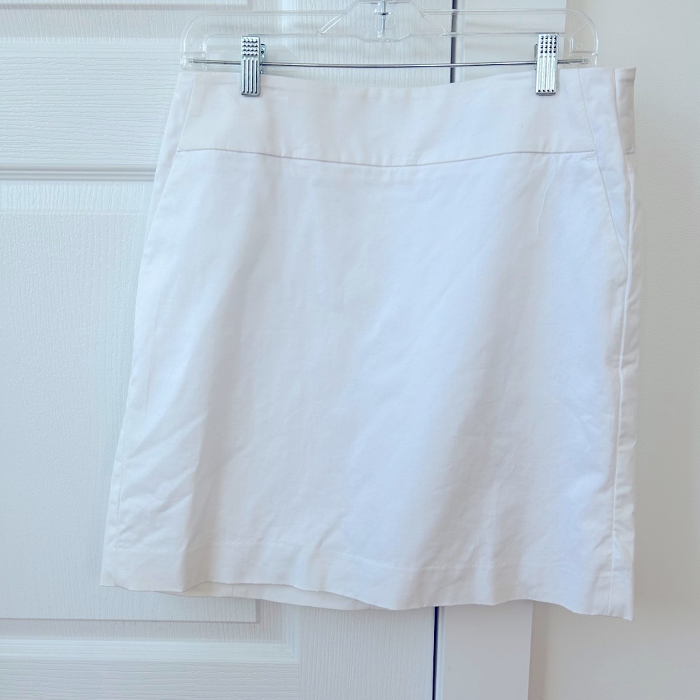 Ann Taylor white skirt